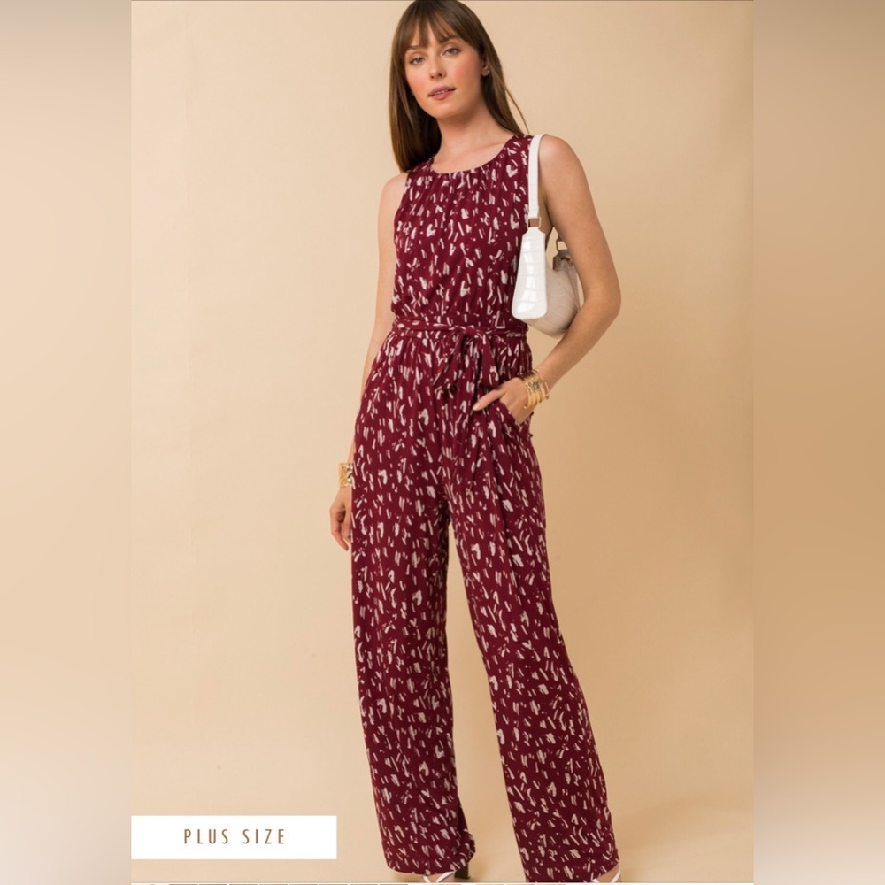Plus size jumpsuit